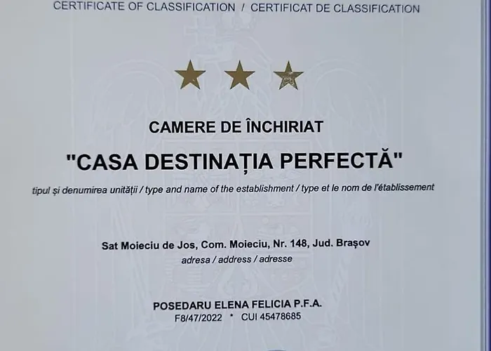 Casa Destinatia Perfecta Moieciu Guest house Brasov